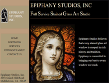 Tablet Screenshot of epiphanystudios.org
